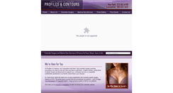 Desktop Screenshot of profilesandcontours.com